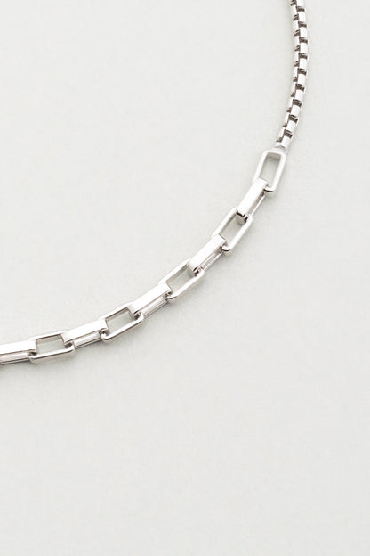 Italyan Tasarım 18 Ayar Beyaz Altın Kaplama 21 Cm Gümüş Erkek Bileklik 5207489999