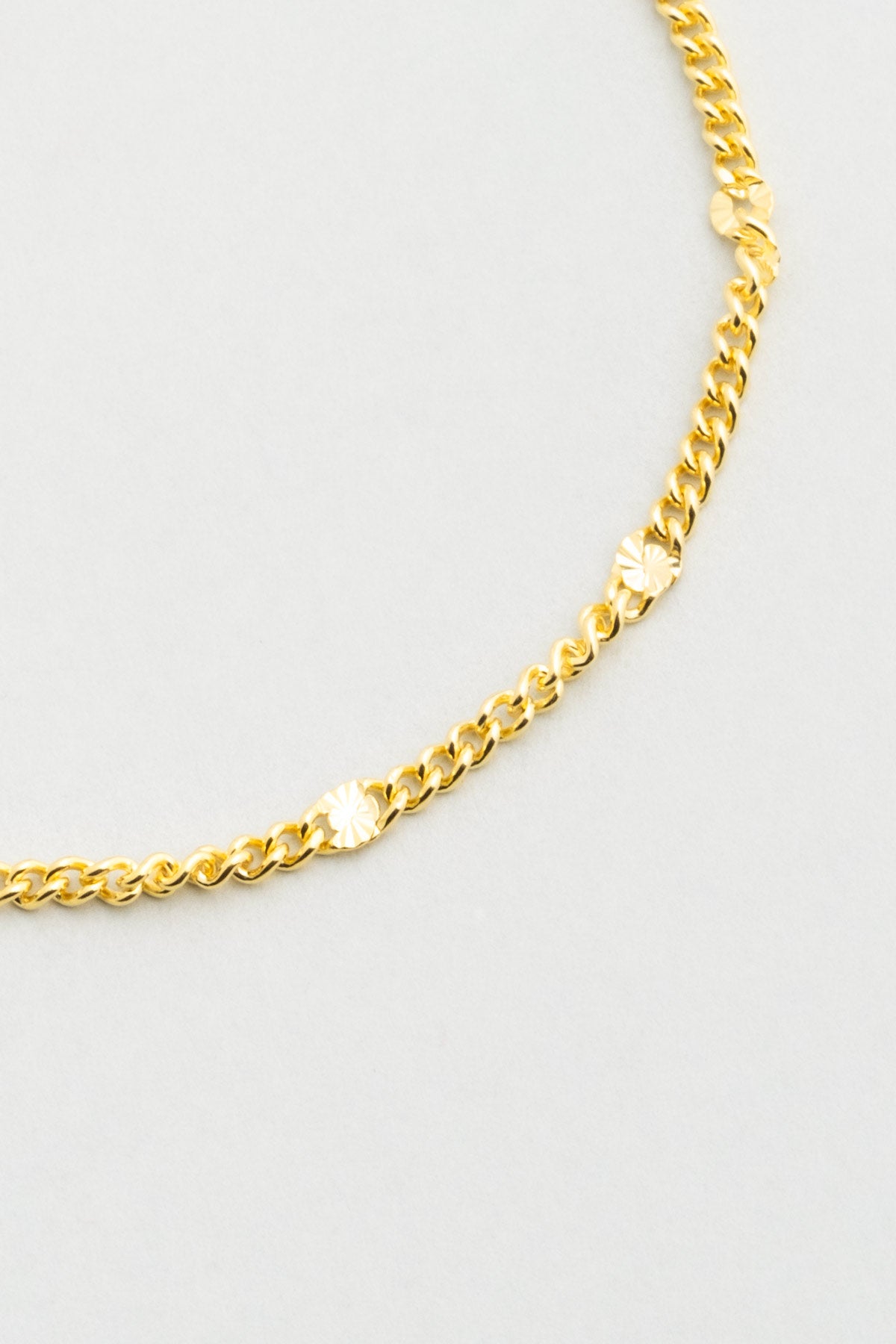 Italyan Tasarım 18 Ayar Sarı Altın Kaplama 19 Cm Gümüş Bileklik 5207514499