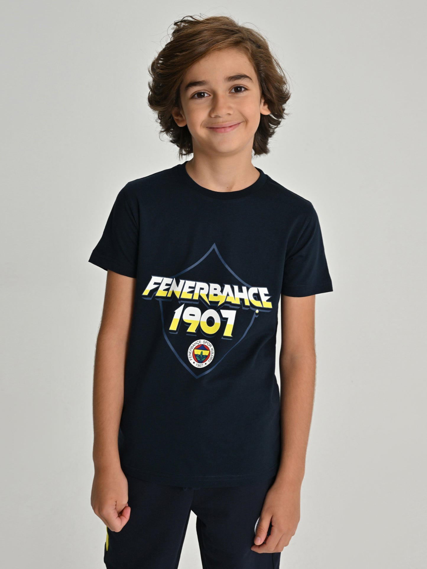 Fenerbahçe Lacivert Tribün Fb 1907 Çocuk Tshirt