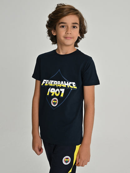 Fenerbahçe Lacivert Tribün Fb 1907 Çocuk Tshirt