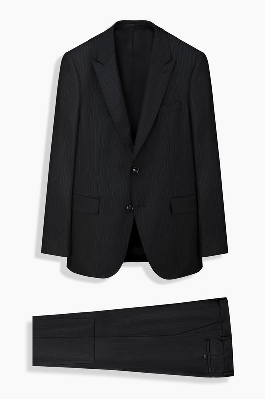Napoleone Regular Fit Siyah Takım Elbise