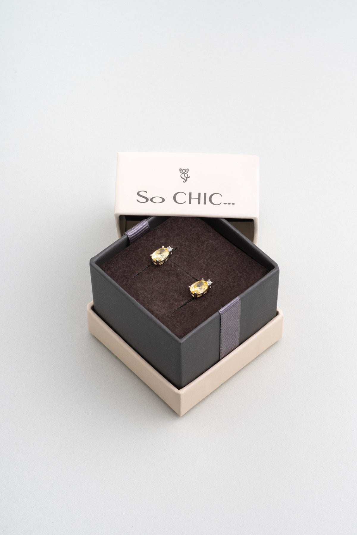 Moonlight 18 Ayar Beyaz Altın Kaplama Gümüş Küpe 5212125499