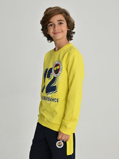 Fenerbahçe Sarı Tribün 12 Fb Çocuk Sweatshirt
