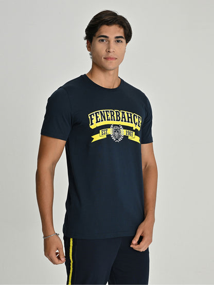 Fenerbahçe Lacivert Kolej Fb Est. 1907 Erkek Tshirt