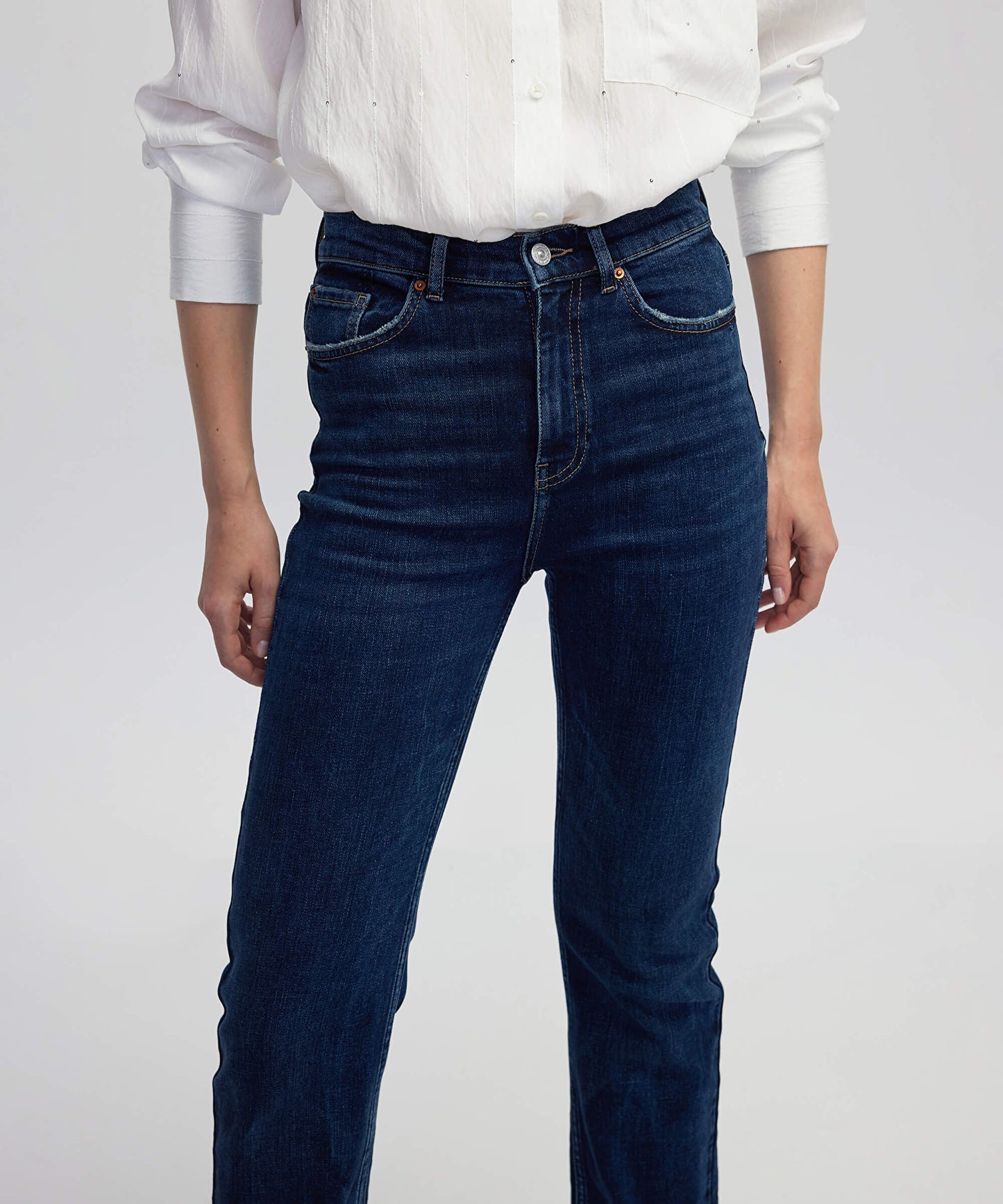 Straight Fit Jean Pantolon