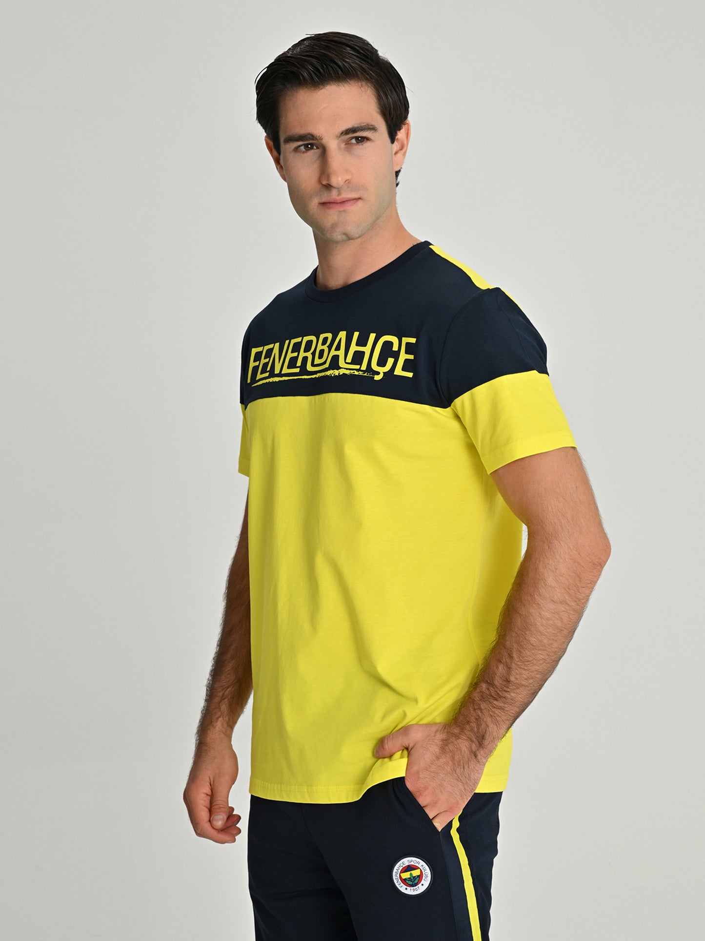 Fenerbahçe Tribün Robalı Erkek Tshirt