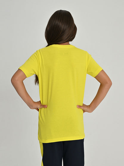 Fenerbahçe Tribün Street Sarı Çocuk Tshirt