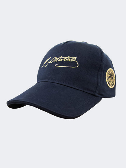 Fenerbahçe Lacivert Ata Imza Unisex Şapka