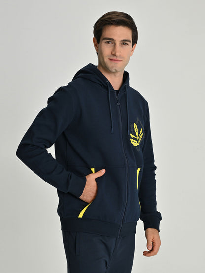 Fenerbahçe Tribün Enjeksiyon Baskı Erkek Sweatshirt