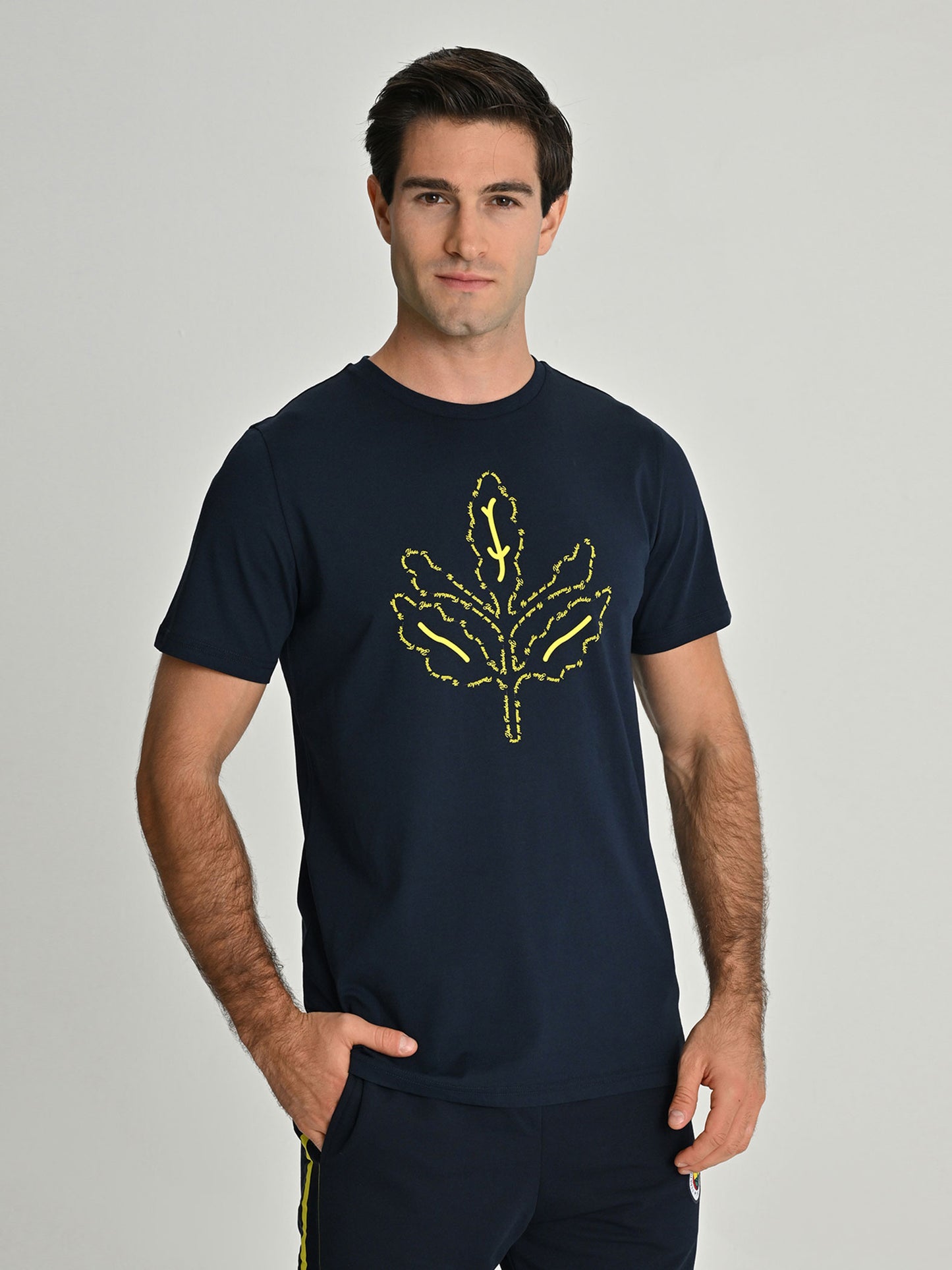 Fenerbahçe Tribün Marşlı Palamut Erkek Tshirt