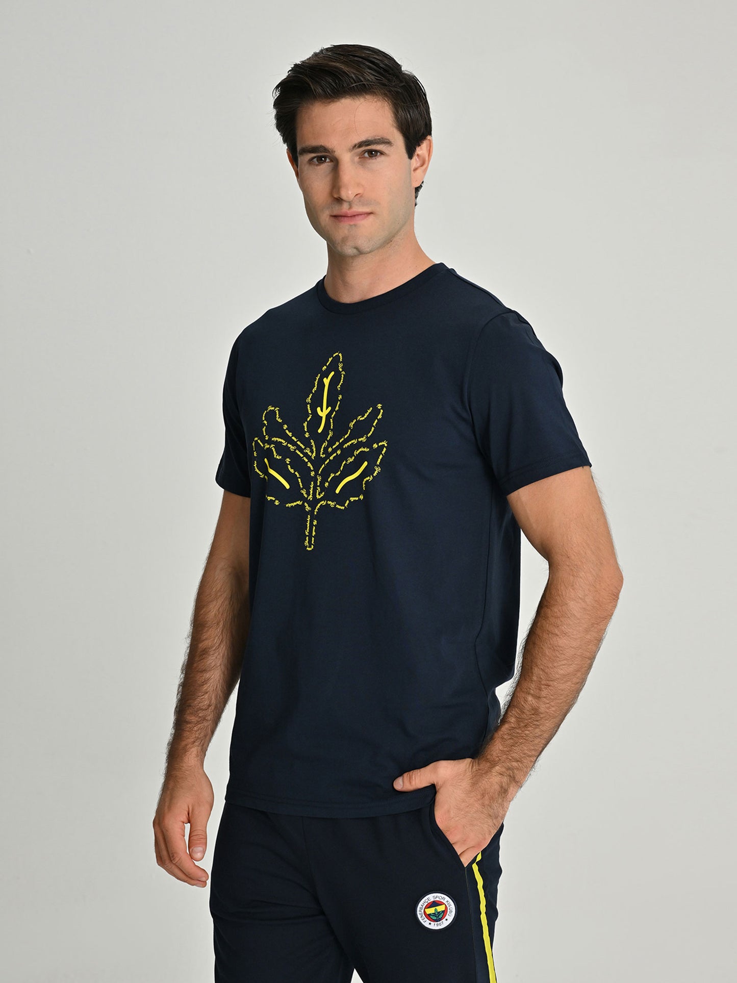 Fenerbahçe Tribün Marşlı Palamut Erkek Tshirt