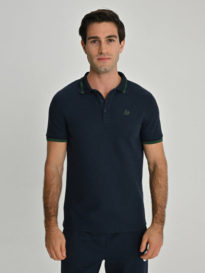 Fenerbahçe Trend Nakışlı Palamutlu Erkek Polo Tshirt