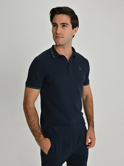 Fenerbahçe Trend Nakışlı Palamutlu Erkek Polo Tshirt