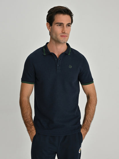 Fenerbahçe Trend Nakışlı Palamutlu Erkek Polo Tshirt