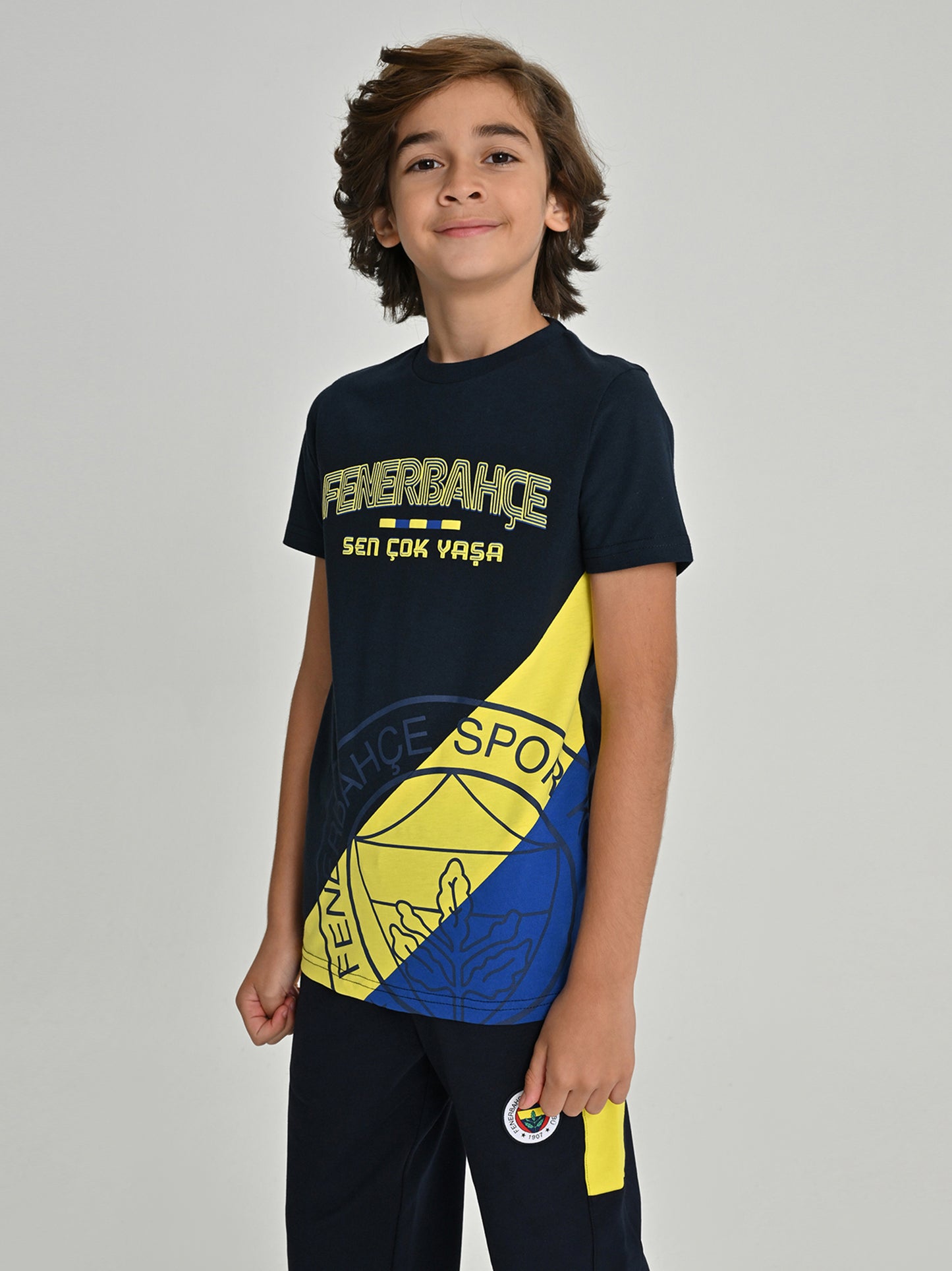 Fenerbahçe Lacivert Tribün Sen Çok Yaşa Çocuk Tshirt