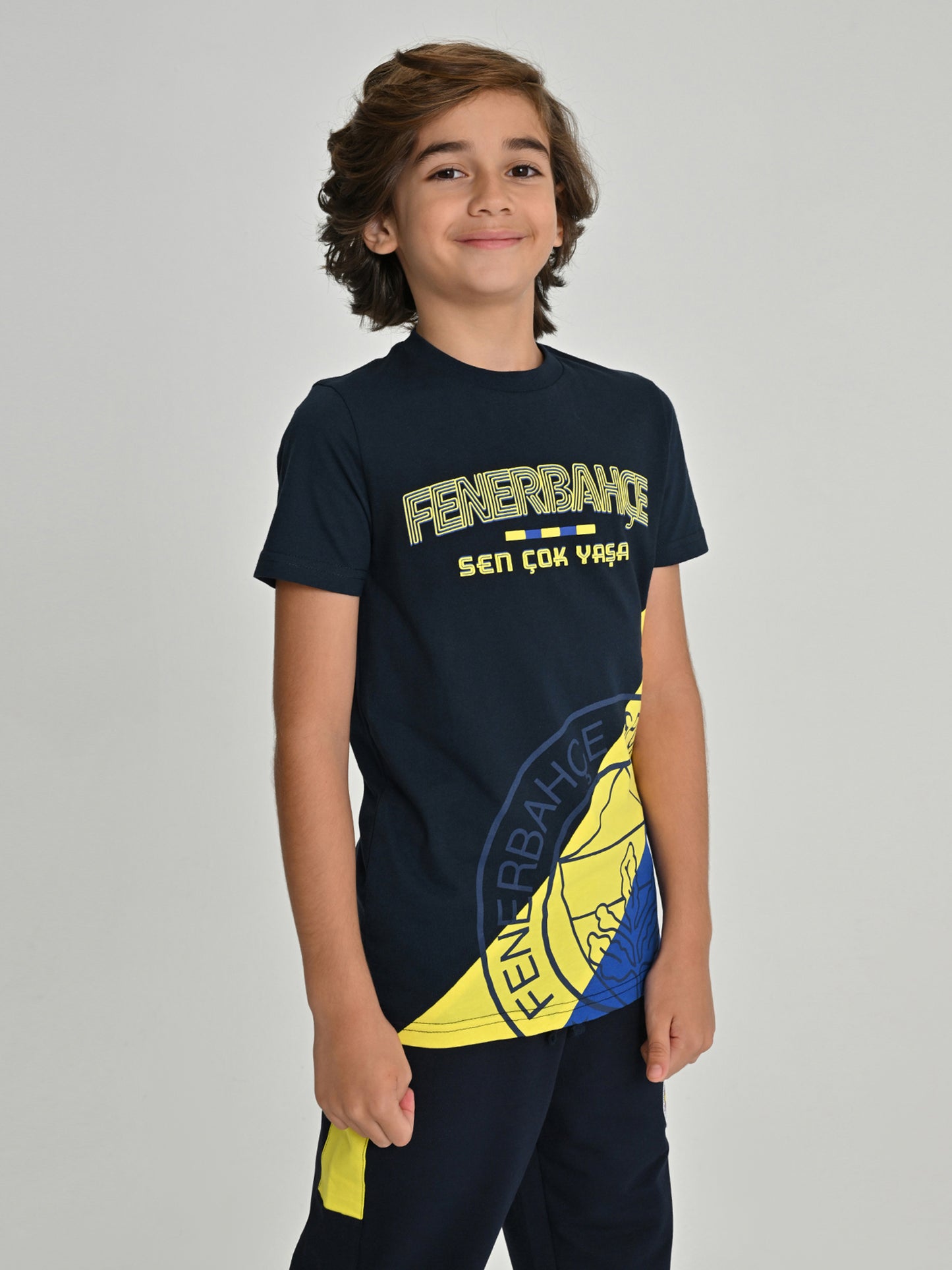 Fenerbahçe Lacivert Tribün Sen Çok Yaşa Çocuk Tshirt