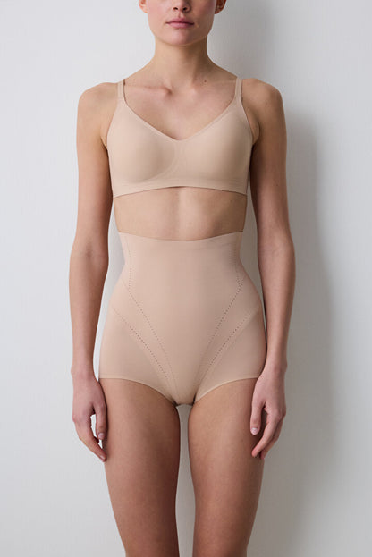 #izbırakmaz Bej Light Yüksek Bel Slip Korse