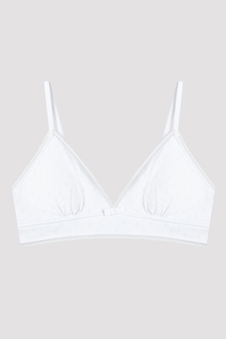 My First Bra Basic Pointel Pamuklu 2li Sütyen