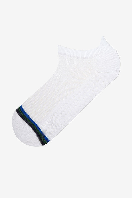 Erkek Sport Beyaz Sneaker Çorabı