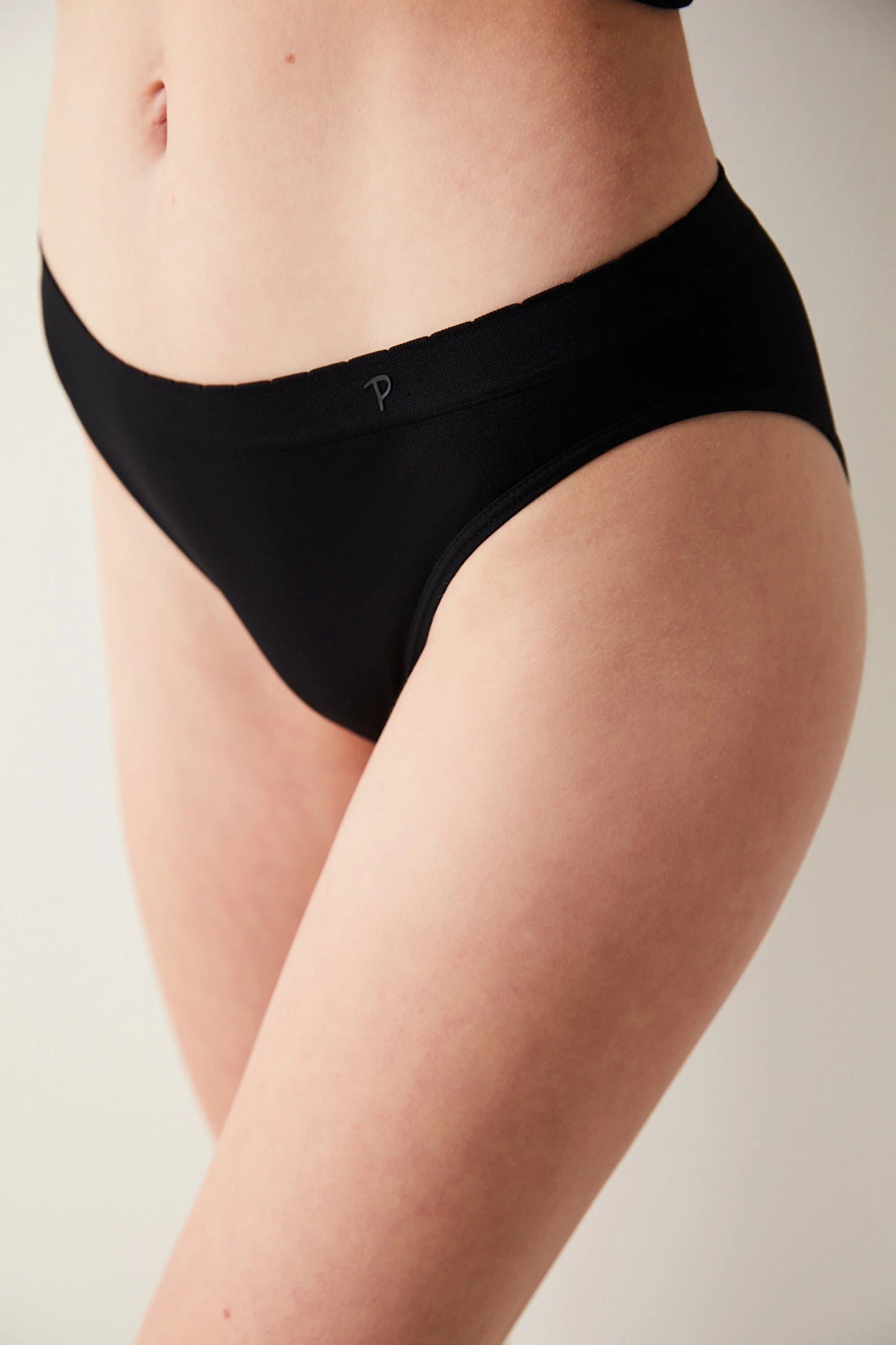 Siyah Basic Slip Külot