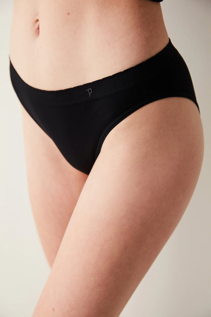 Siyah Basic Slip Külot