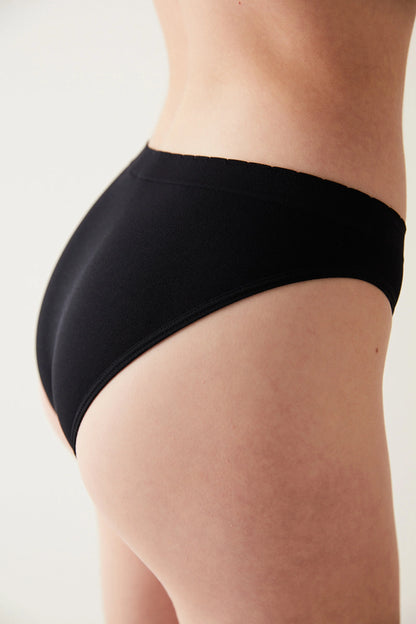 Siyah Basic Slip Külot