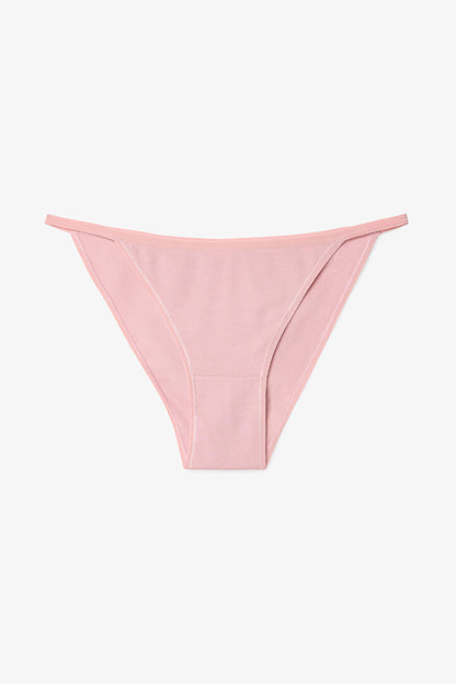 Mix Zebra Desenli Ip Detaylı Düşük Bel 3'lü Slip Külot