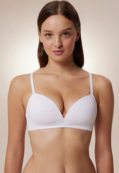 #hiççamaşırı Beyaz Cosy Balensiz Pamuklu Sütyen