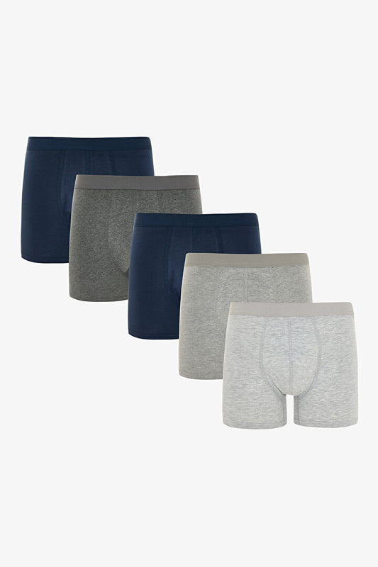 Erkek Çok Renkli 5'li Boxer