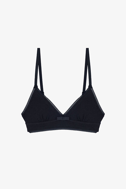 My First Bra Basic Rib 2li Çok Renkli Sütyen
