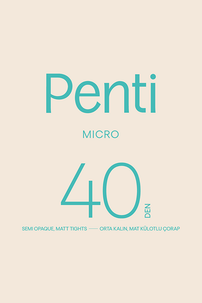 Pretty Micro 40 Külotlu Çorap