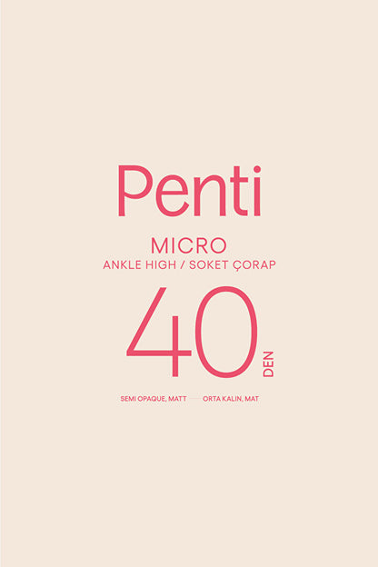 Micro 40 Soket Çorap