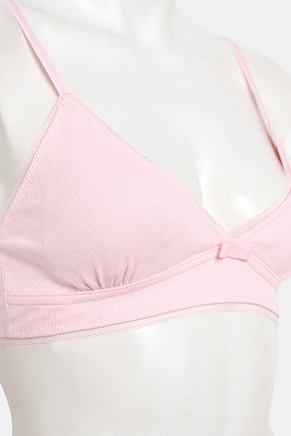 My First Bra Basic Rib 2li Çok Renkli Sütyen