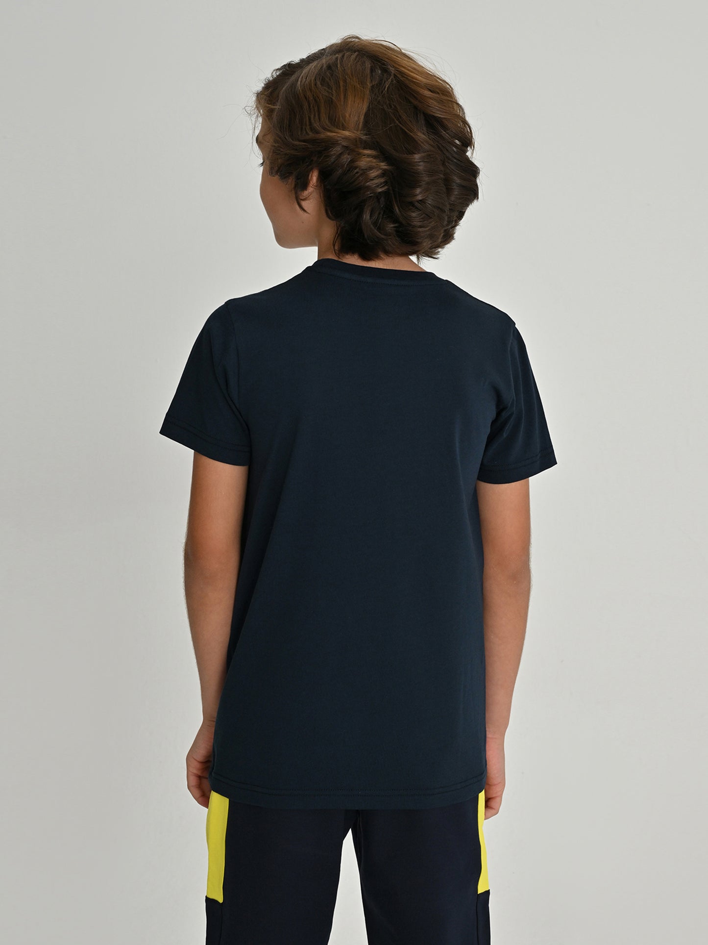 Fenerbahçe Lacivert Tribün Brush Çocuk Tshirt