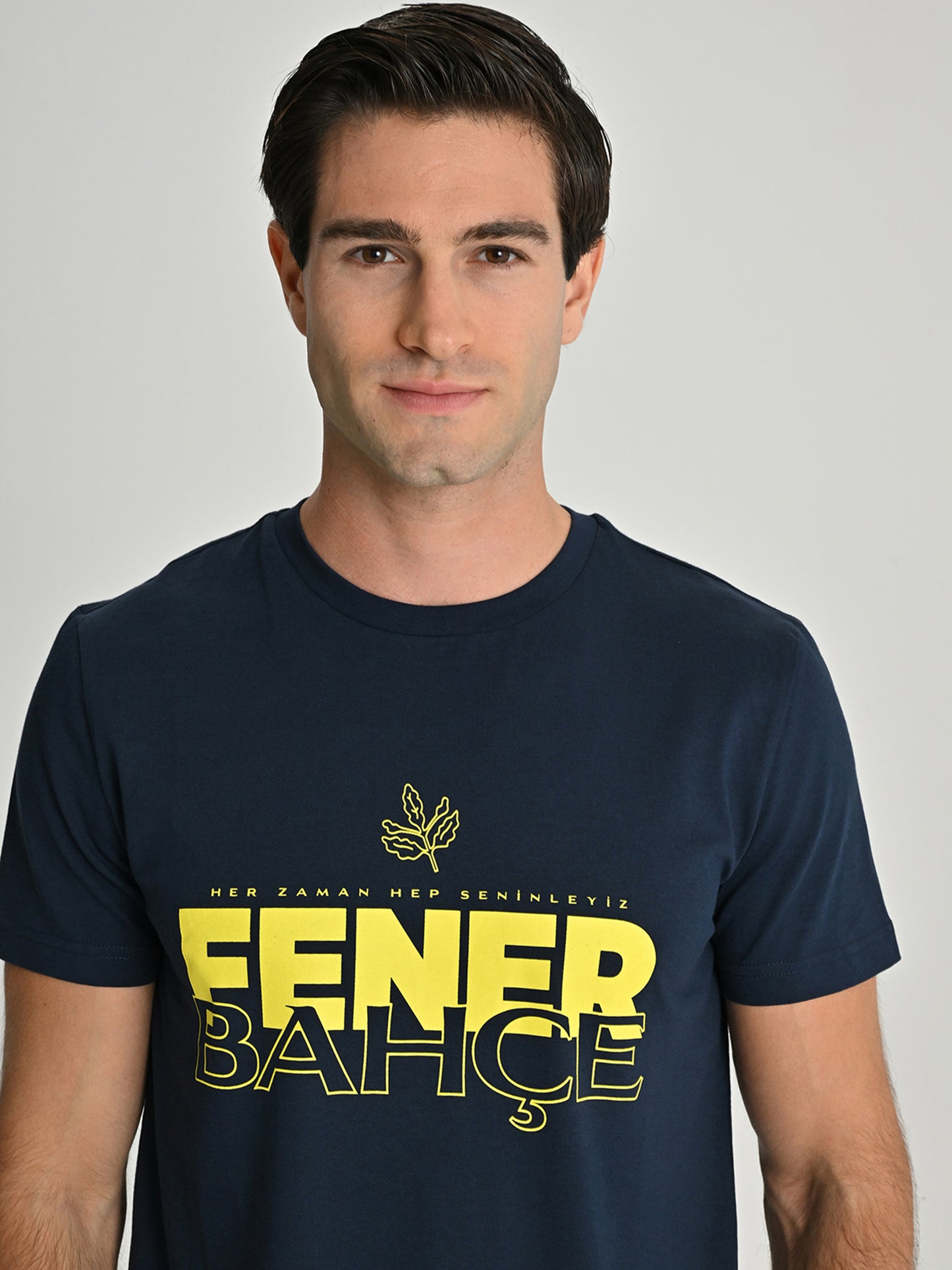 Fenerbahçe Lacivert Tribün Her Zaman Hep Seninleyiz Erkek Tshirt