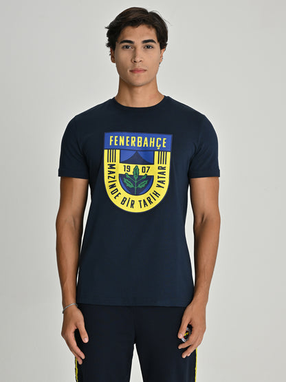 Fenerbahçe Lacivert Tribün Mazinde Bir Tarih Yatar Erkek Tshirt