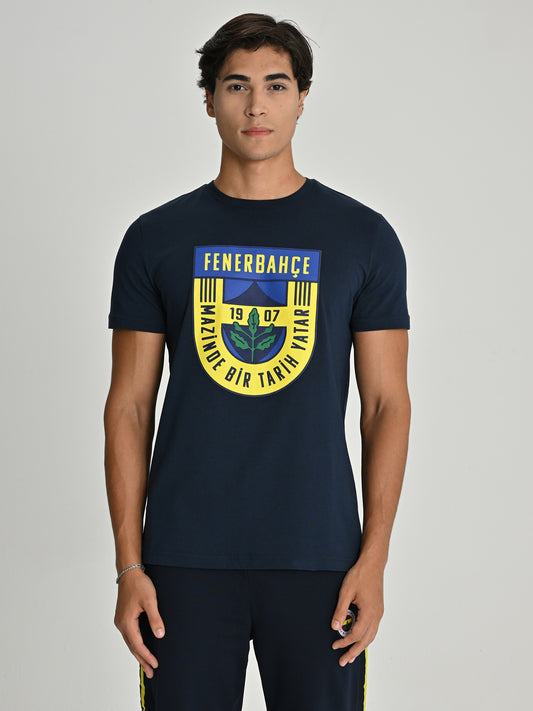 Fenerbahçe Lacivert Tribün Mazinde Bir Tarih Yatar Erkek Tshirt