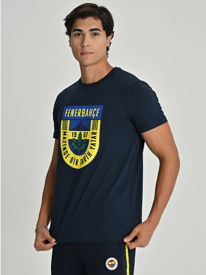 Fenerbahçe Lacivert Tribün Mazinde Bir Tarih Yatar Erkek Tshirt