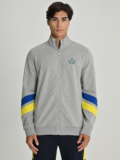Fenerbahçe Gri Melanj Tribün Palamut Erkek Sweatshirt