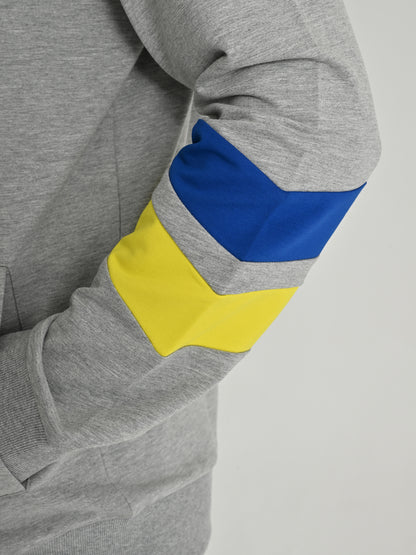 Fenerbahçe Gri Melanj Tribün Palamut Erkek Sweatshirt
