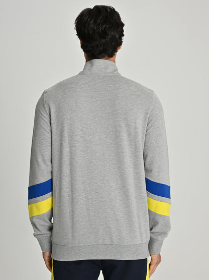 Fenerbahçe Gri Melanj Tribün Palamut Erkek Sweatshirt