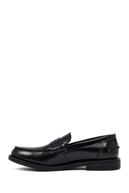 Erkek Siyah Deri Casual Loafer