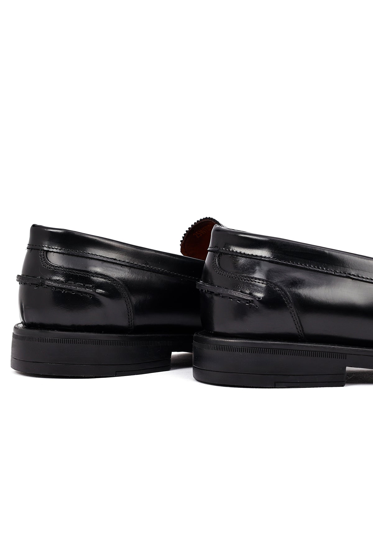 Erkek Siyah Deri Casual Loafer
