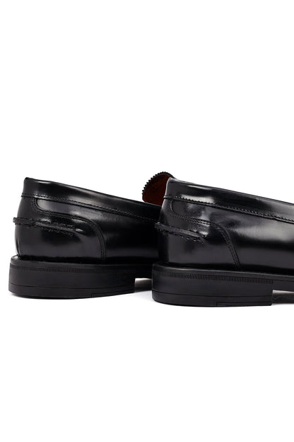 Erkek Siyah Deri Casual Loafer
