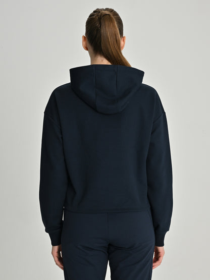 Fenerbahçe Lacivert Trend Tafting Nakış Kadın Sweatshirt