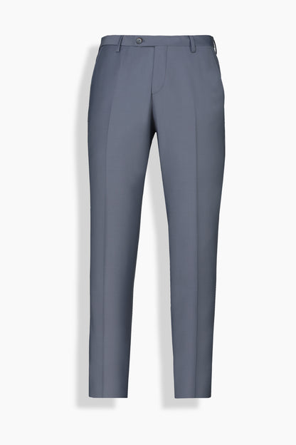 Golden Resta Slim Fit Kruvaze Açık Gri Takım Elbise