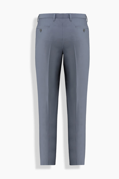 Golden Resta Slim Fit Kruvaze Açık Gri Takım Elbise
