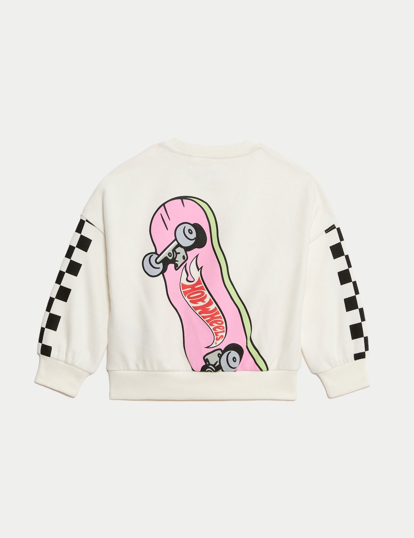 Pamuklu Hot Wheels:trade_mark: Sweatshirt (2-16 Yaş)