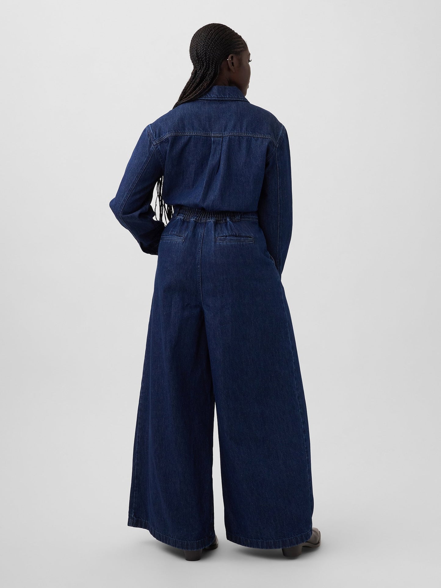 Koyu Mavi Gap × Hfr Denim Tulum By Latouché