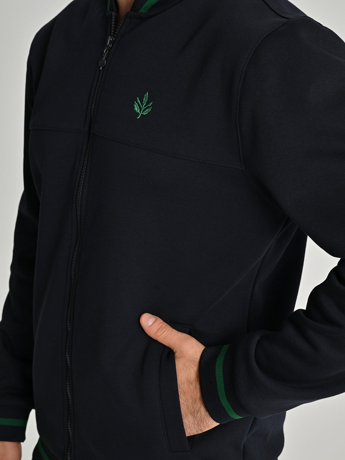 Fenerbahçe Lacivert Trend Bomber Palamut Erkek Sweatshirt